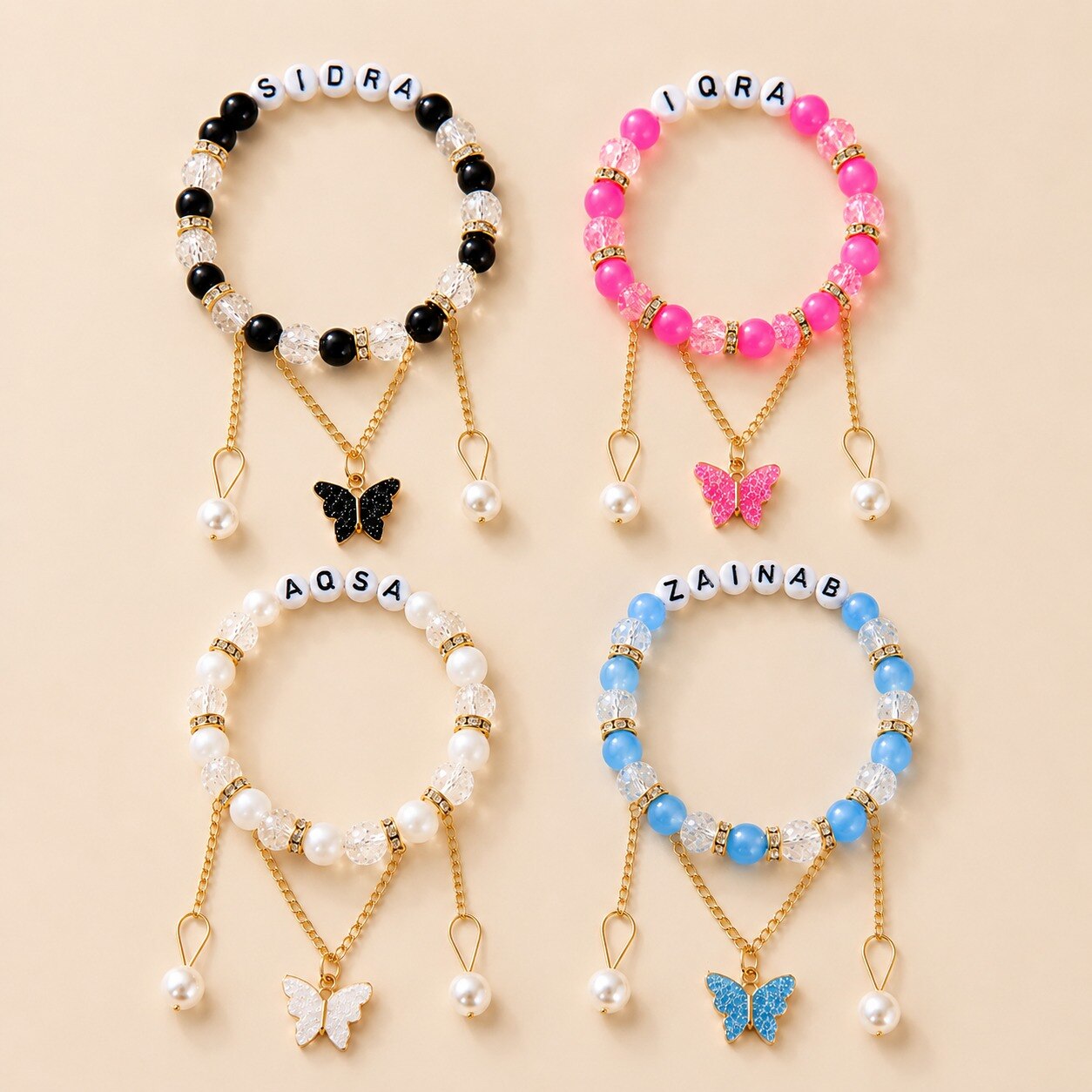 Custom Couple & Best Friend Name Bracelet Buy 1 Get 1 Free