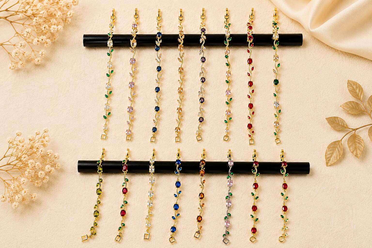 Stainless Steel Tulip Bracelet